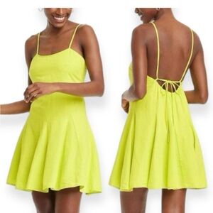 A new day womans lime color dress